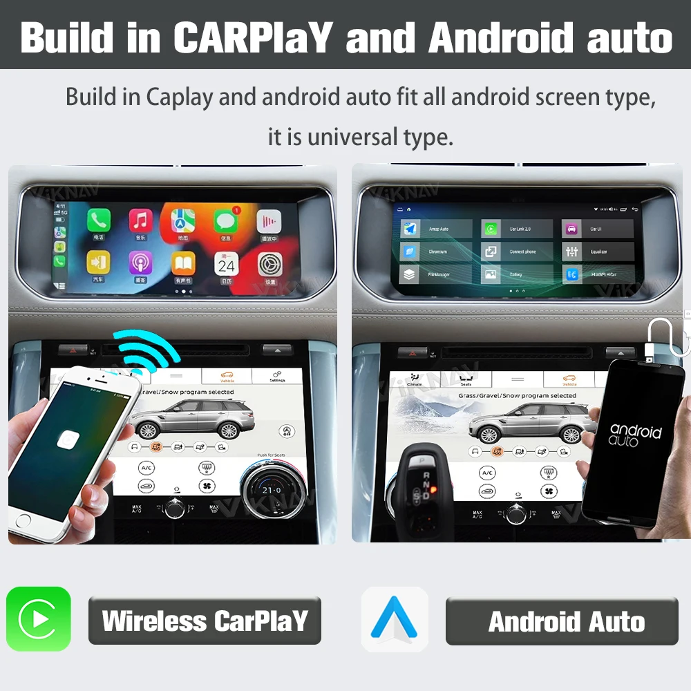 Android Auto Car Radio For Range Rover sport L494 2013-2017 Touch Screen Multimedia Player GPS Navigation Head Unit