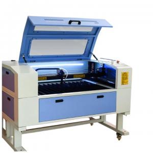 Buy cheap 9060 Mini CO2 CNC Laser Engraving Machine 0-400mm/s Air Cooling product