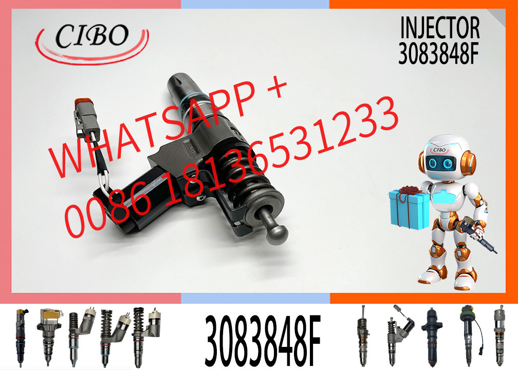 Construction Machinery PartsFuel Injector for N14 Diesel 3083846T 3083848F 3411766F 3080931F for CUMMINS Diesel Engine
