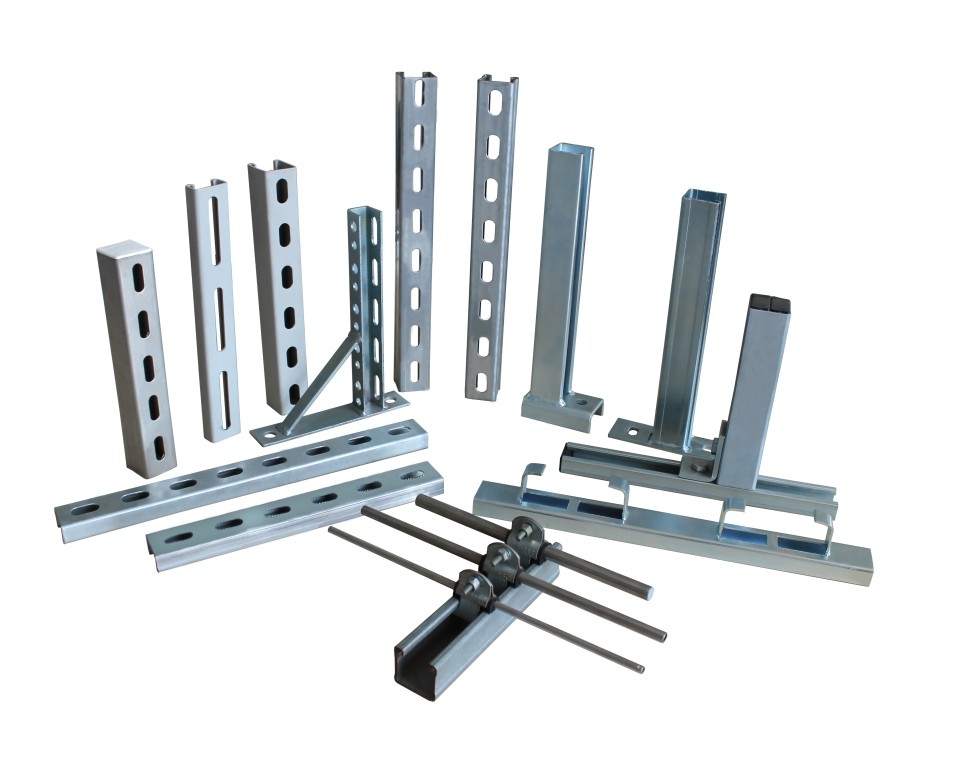 Ss Stainless Steel Unistrut Channel 10' 10 Ft Galvanized Carbon Steel C Channel 1 5 8"