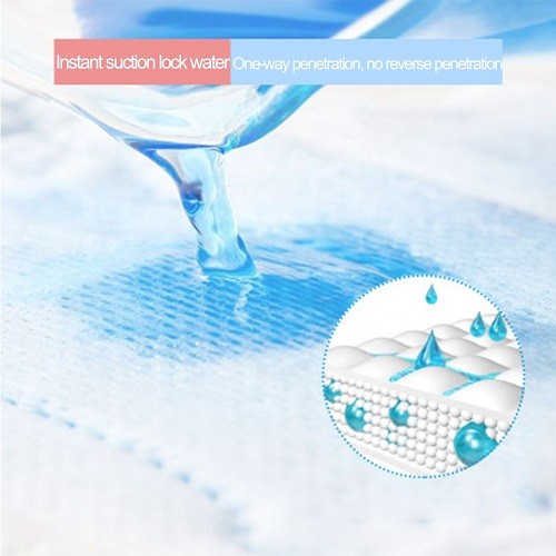 Night Use 290mm Cotton Sanitary Napkin Ultra Long Breathable PE Film