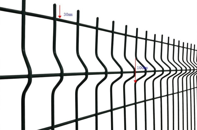 Hot Dipped Galvanized Welded Heavy Duty Garden Wire Fencing 1.5 - 3m Portable