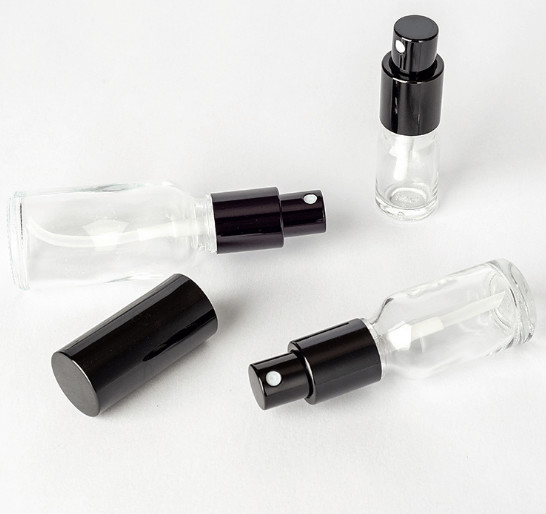Aluminum Glass Mist Spray Bottle 10ml 30ml Refillable Glass Perfume Spray Bottles Atomiser