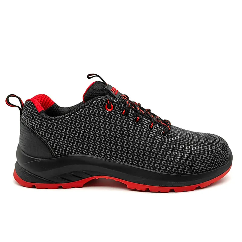 Slip Resistant Sport Style Safety Shoes Industrial Mens Steel Toe Shoes Waterproof