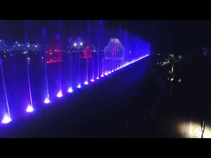 Water Dancing Pakistan Musical Fountain Stainless Steel 304
