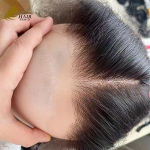 Popular Floating Buckle Natural Hairline Human Hair Lace Closure