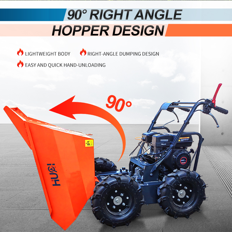 300-1000kg Mini Fully Electric Loader Four-Wheeled and Compact Design for Easy Handling