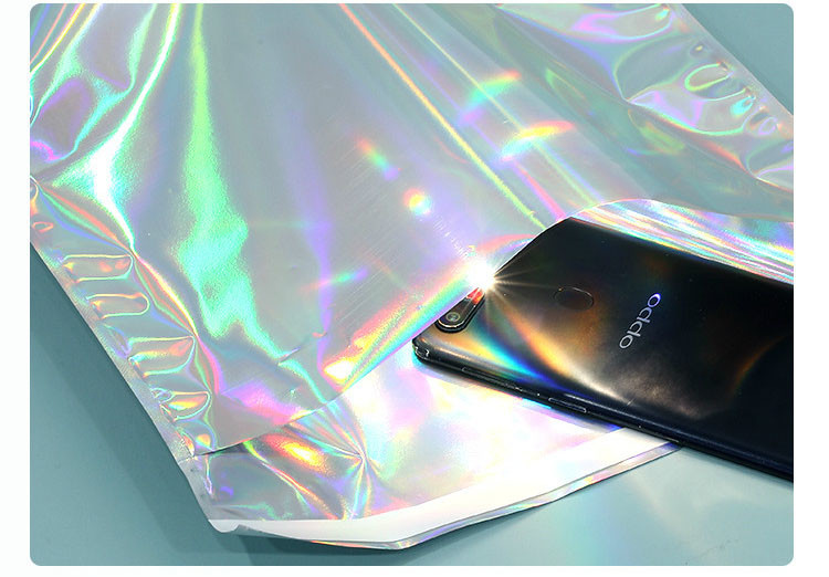 Colorful Laser Mailing Bags Self Sealing Plastic Envelopes For Letters Clothes Poly Mailers Courier Packaging Bags