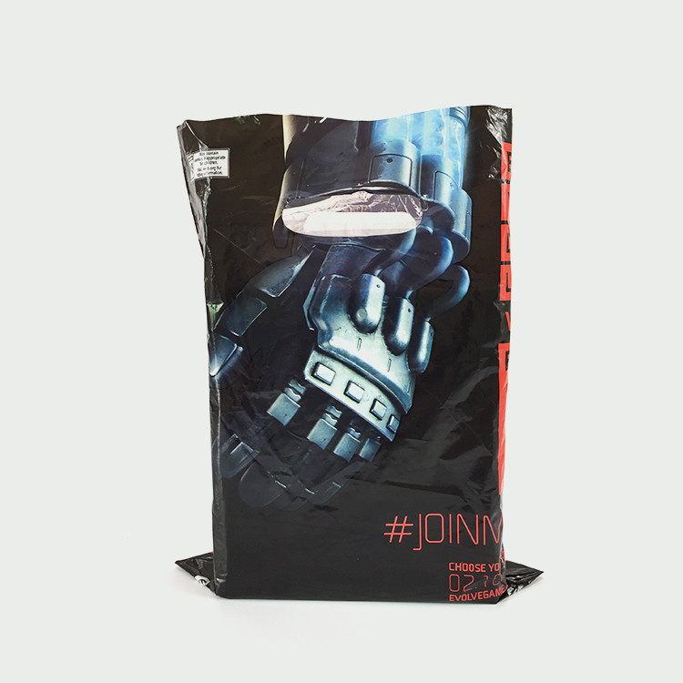 Die Cut Handle Plastic HDPE LDPE Take Out Bag Food Restaurant Service