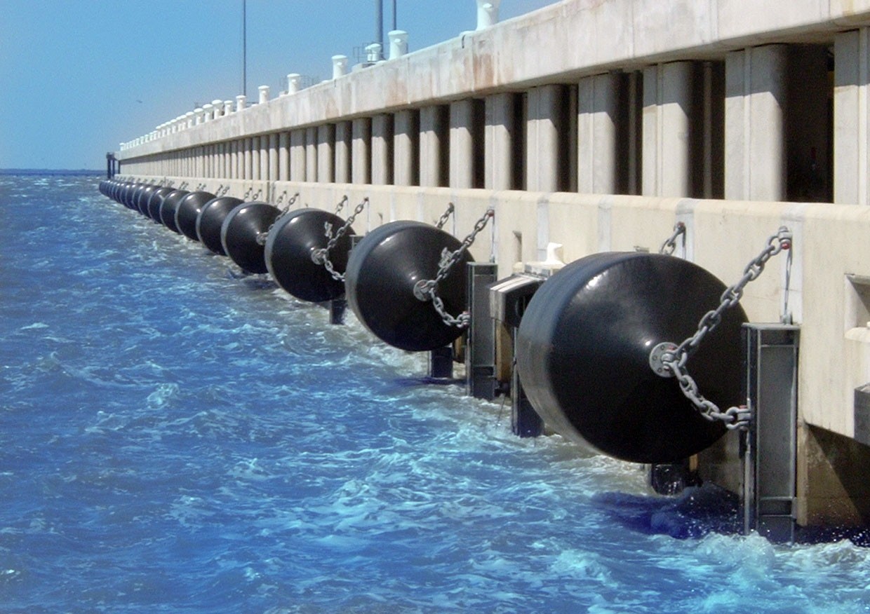 Marine Dock Protection Floating EVA Foam Filled Marine Fender Energy Absorption