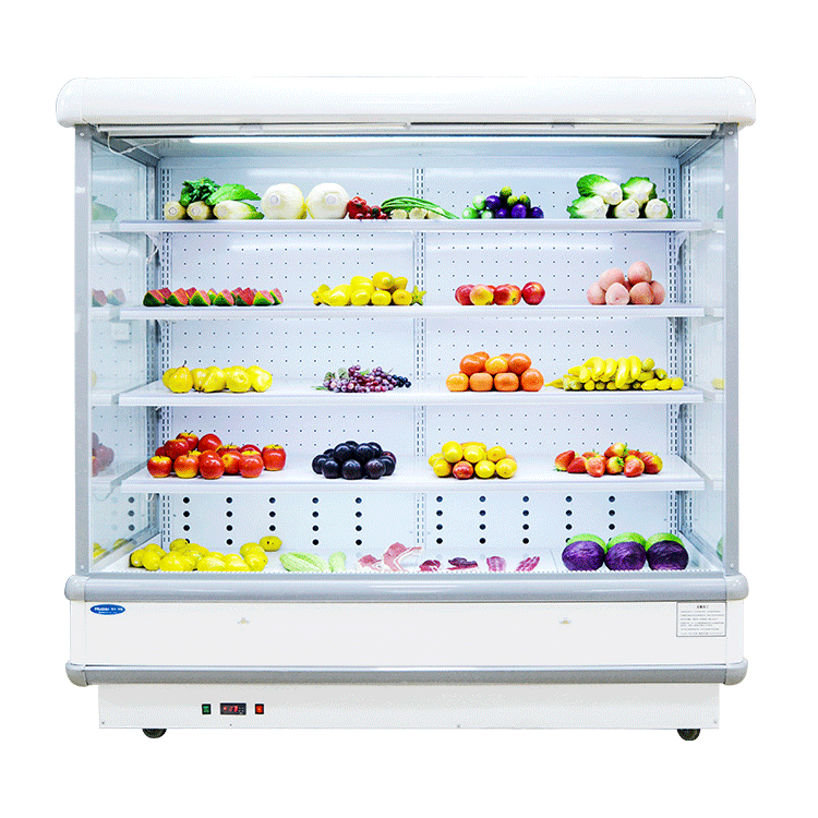 Air Curtain 1955L Upright Open Display Chiller