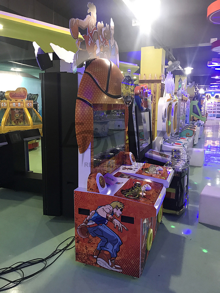 2 Players Amusement Game Machines Basketball Shooting Game 220V