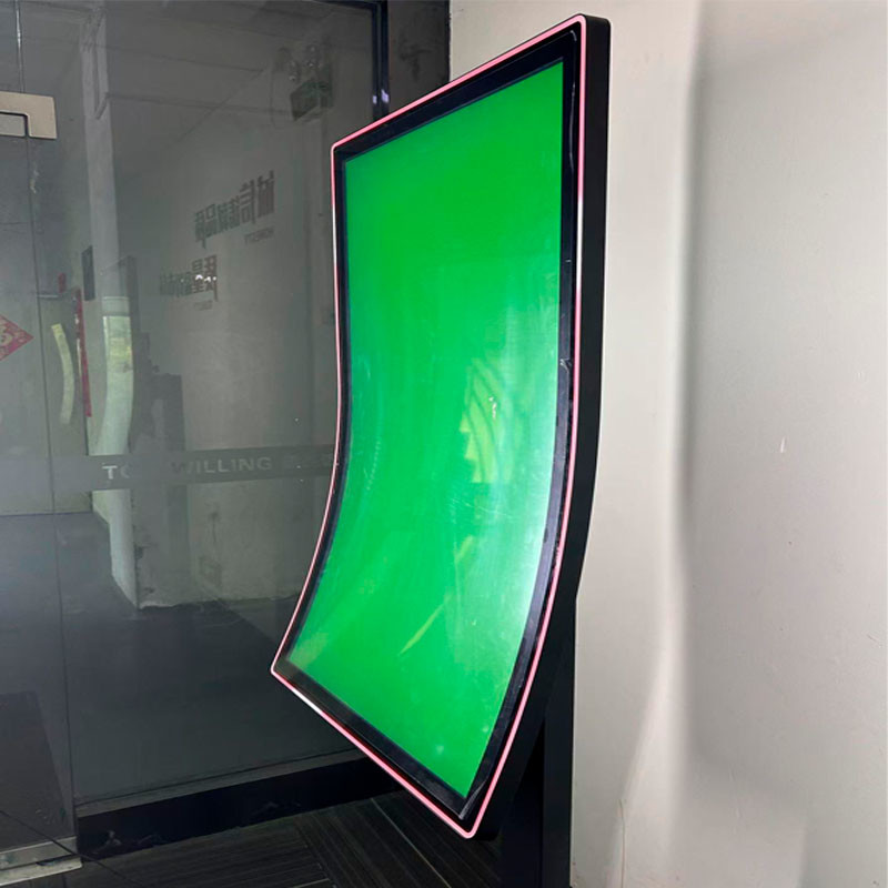 Factory Custom Curved Touch Screen Arcade Gaming Display LED Light Touch Screen 27 Inch Touch Gaming Monitors
