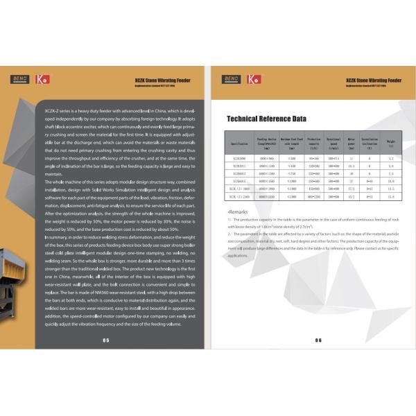 Large Throughput Rock Vibrating Feeder 7500kg Capacity For Rock Applications
