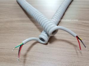 Buy cheap UL20327 TPE-jacket Forklift Truck Curl Spiral Cable product