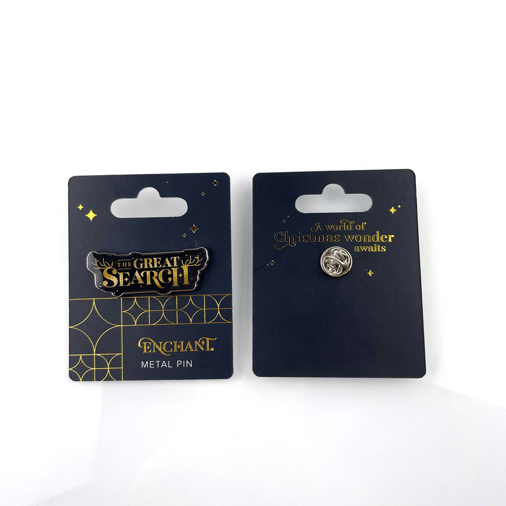 Christmas Santa Magic Metallic Pin – Unlock the Wonder of the Holidays!