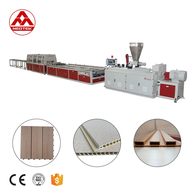156 1 Screw L/D Ratio PVC Extrusion Line for Strong and Durable WPC Manufacturing