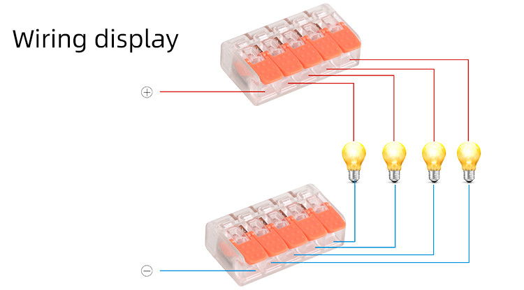 Home Improvement 450V 32A Quick Wire Connectors For Cable Connection