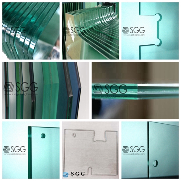 Top quality 10mm laminated glass panel price