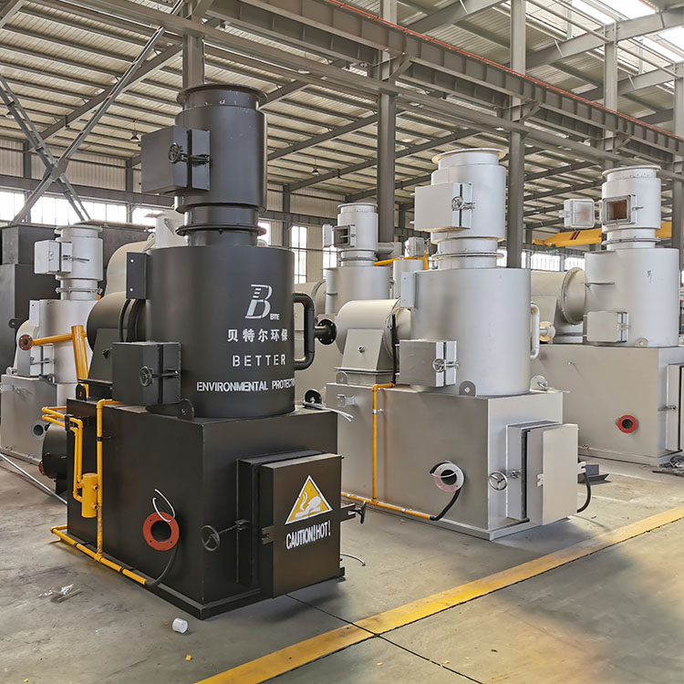 Dead Animal Pet Medical Garbage Incinerator 750L/H Waste Furnace for Industrial Waste