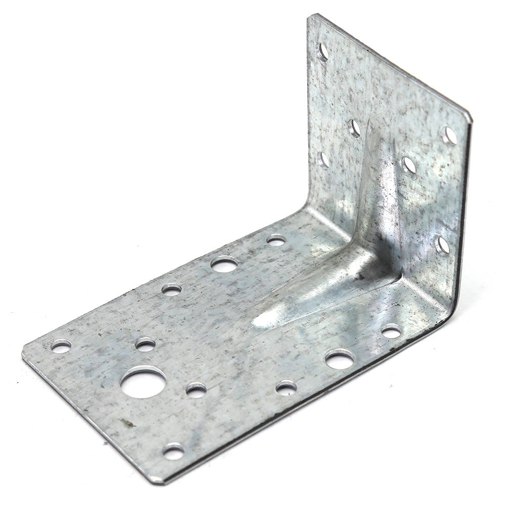 Flat T-Shape Corner Brace Mending Plate 45*160*140mm Wood Construction Connector for Multipurpose