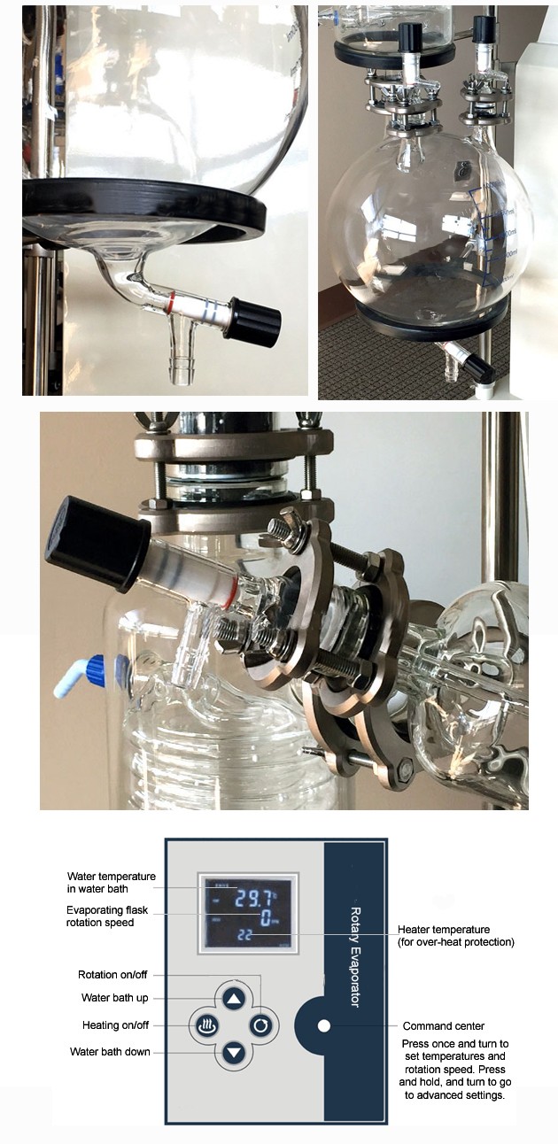 Vacuum Distillation Apparatus- 50L Rotary Evaporator R-1050