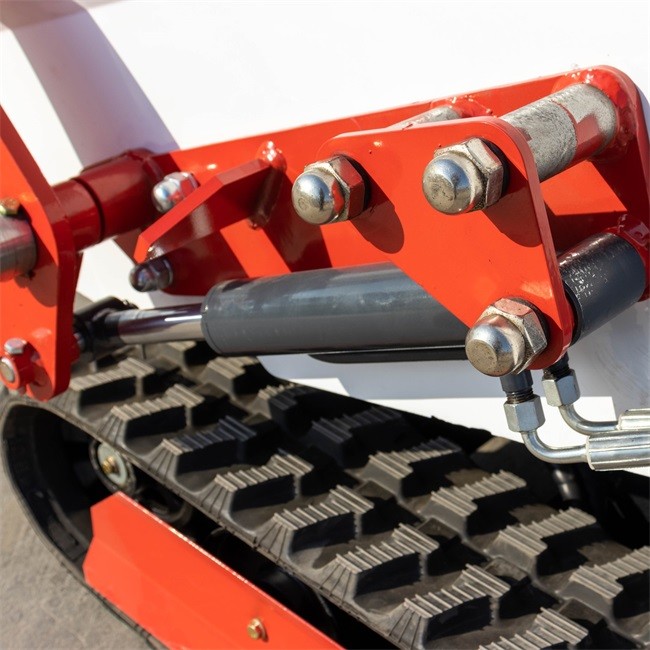 Petrol Engine Epa Mini Crawler Dumper Transporter Rubber Track Dumper HT500
