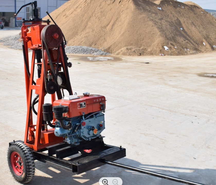 OEM 50 Meters Hydraulic Portable Core Drilling Machine