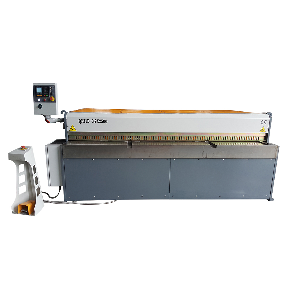 Metal Plate Hydraulic Hand Shearing Machine 3 Meter Semi Automatic