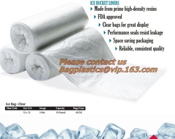 Party Bags, Ice Bags, Wine Carrier, Ice Bags, Ice Cube Bags, Ice Packaging, 4