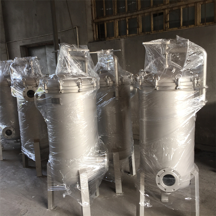 62KG Industrial Pressure Fluid Filter Bag Housing in 304 Stainless Steel for Farms