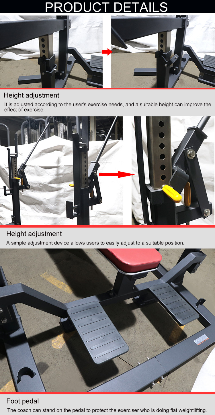 Adjustable Weight Bench Training Press Squat Rack For Gym Sports