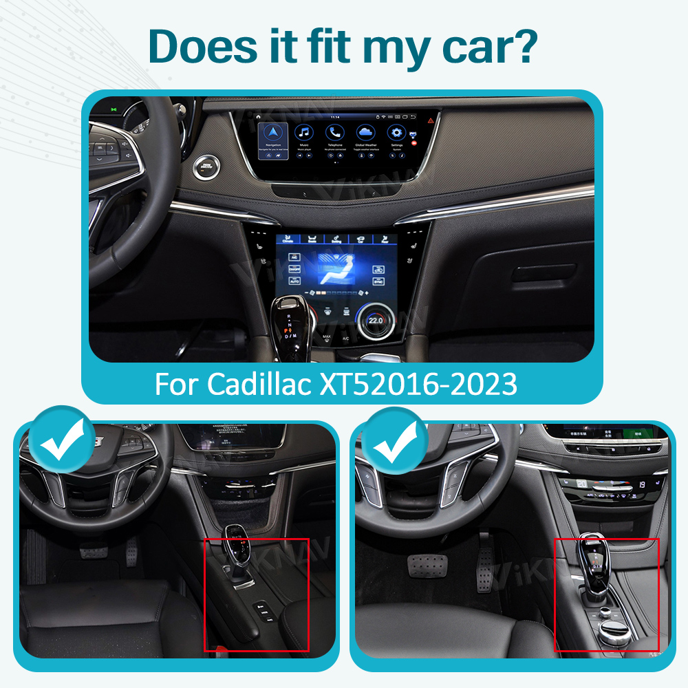 AC Panel Display For Cadillac XT5 XT6 2016-2023 Newest LCD Touch Screen LCD Air Condition Control Stereo Climate Board