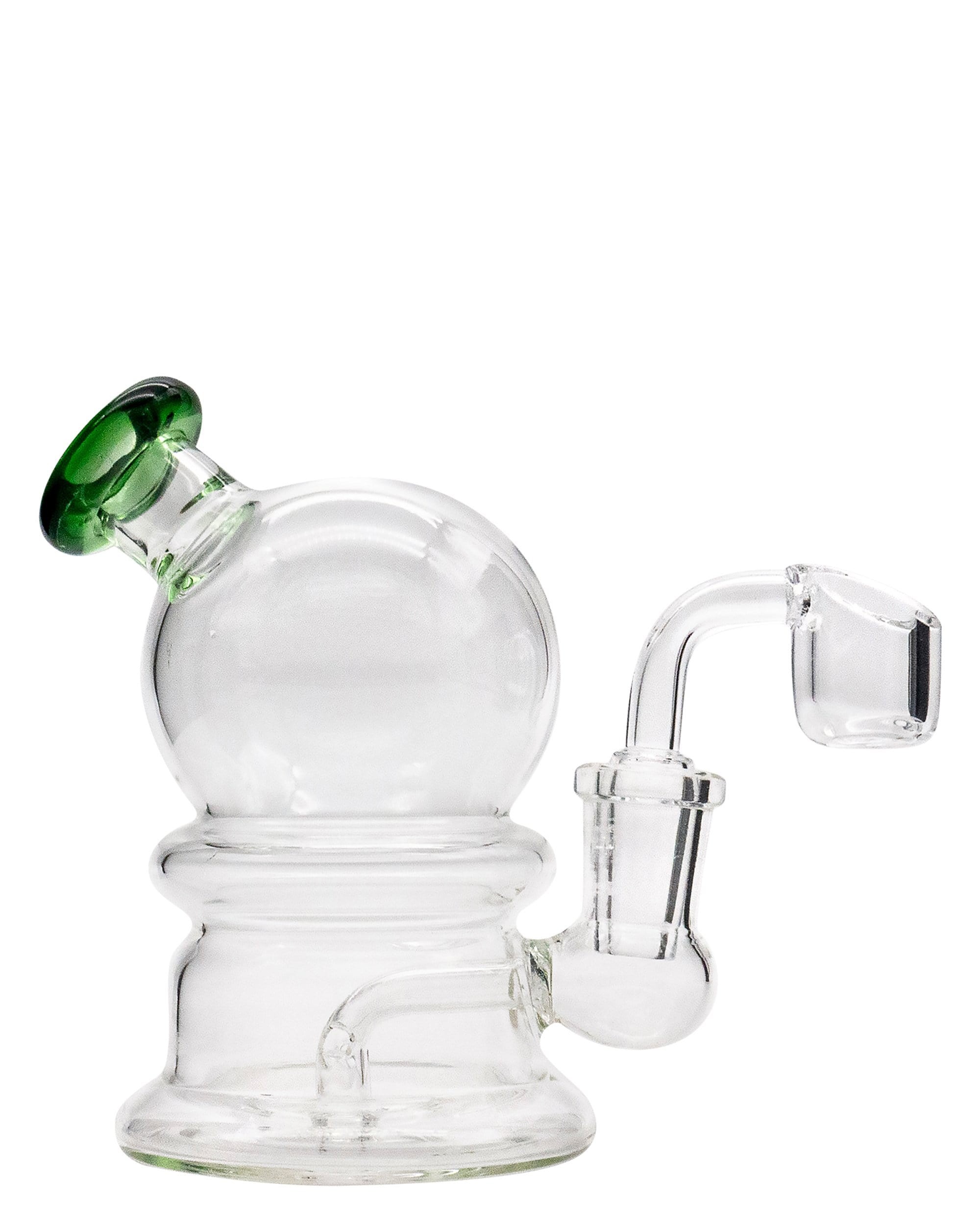 14mm Nano Globe Rig Quartz Borosilicate Glass Hand Smoking Pipes