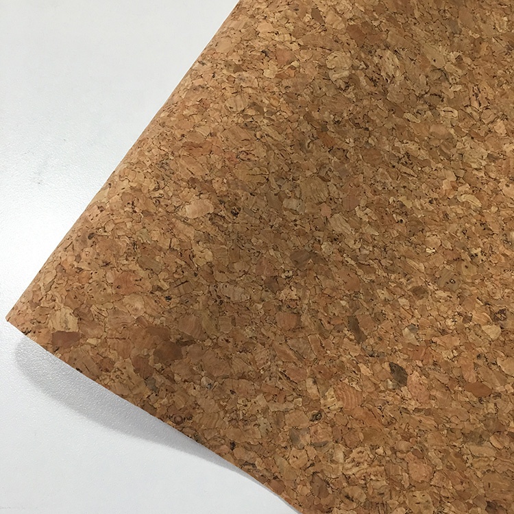 Breathable Cork Leather Fabric Sofa Furniture Applied 54" Width Pattern Finished