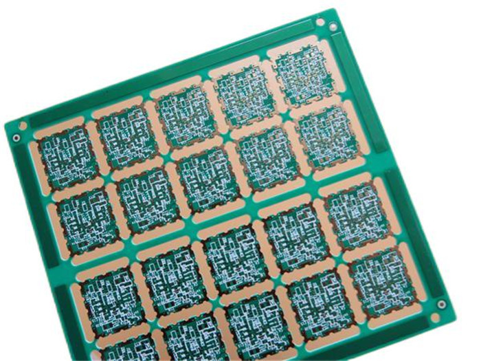 Edge Castellated PCB Half Holes Circuit Boards Built On 1.6mm FR-4 With Blue Solder Mask