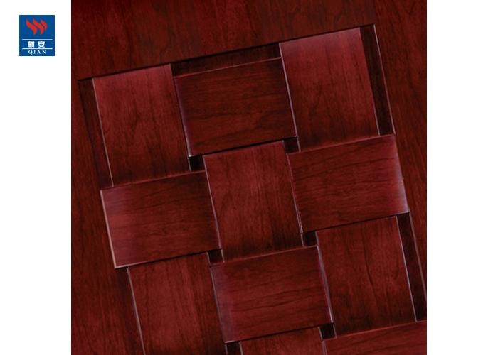 Modern Design Wooden Doors WHI UL Certification  Fire Rated Wood Door With Modelling