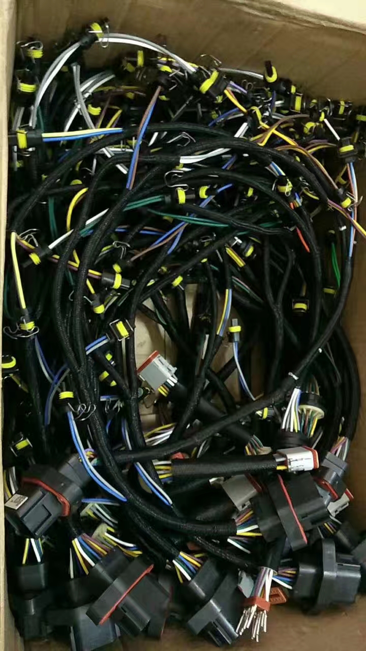 PC450-7 PC400-8 Excavator Spare Parts Wiring Harness For Fuel Injector 6156-81-9110
