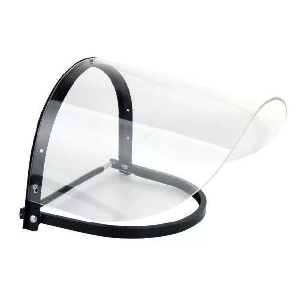 Transparent Protective Face Shield with Full-Face Coverage Ideal for Medical Settings and Laboratories