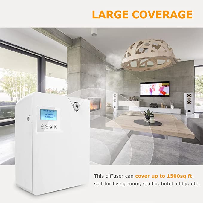Smart Large Area Oil Fragrance WiFi Aroma Diffuser 300ml Auto Timer Function Fragrant Device for Hotel Home Nebulizer Atomizer