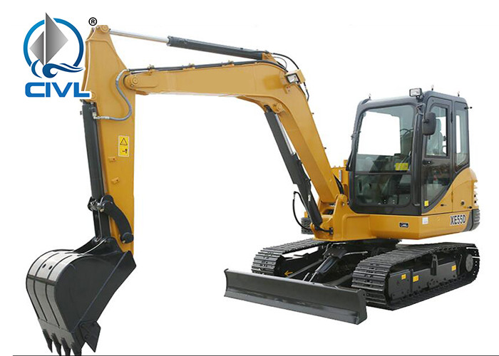 XCMG XE40 4050kg Hydraulic Crawler Excavator 0.14m³ , Construction Excavator 4 cylinders