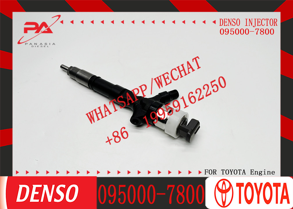 Good Selling 095000-7800 095000-7761 095000-7780 Diesel Injector Common Rail Fuel Injector Excavator 23670-30310 23670-30300