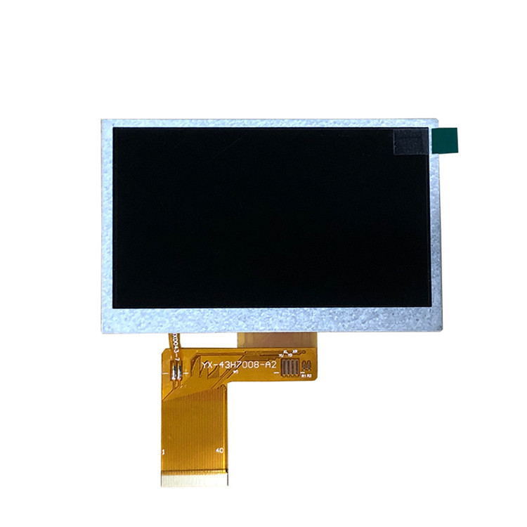 FCC RGB 40Pin 4.3 Inch TFT LCD Module / Capacitive Touch Display