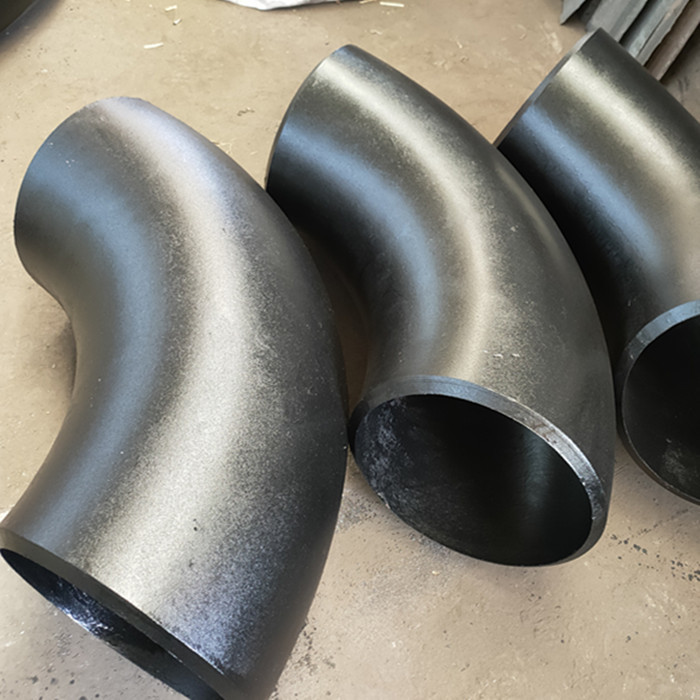 45° 90° 180° Butt Welding Fittings Mss Sp-43 Black Elbow