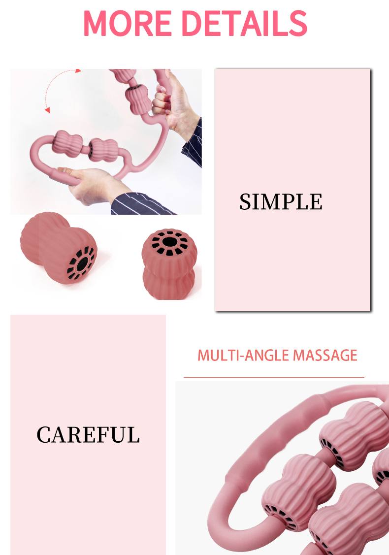 27CM Pilates Muscle Roller Stick For Cellulite Pressure Point Massage Roller