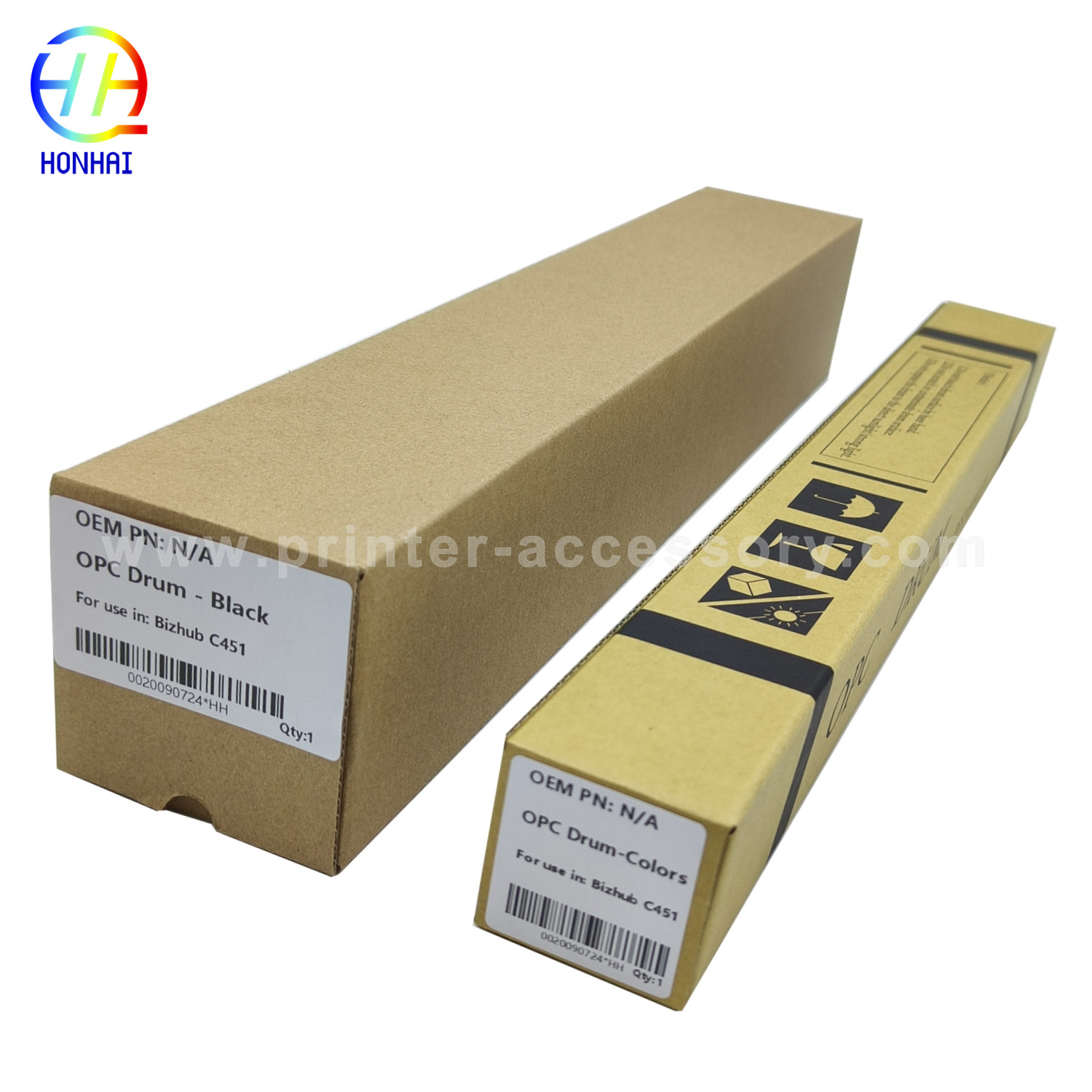 Original color OPC drum for Konica Minolta Bizhub C451 COLORS C451 & Bizhub C451 BK
