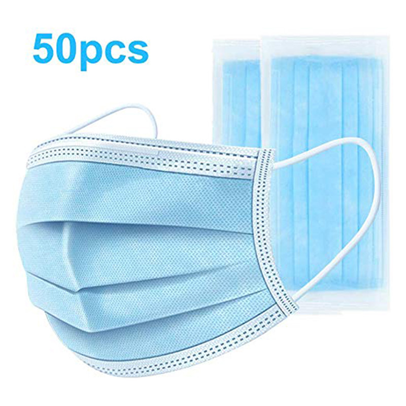 Anti Fog Sterile Face Masks Disposable Virus Protective Face Mask With Earloop