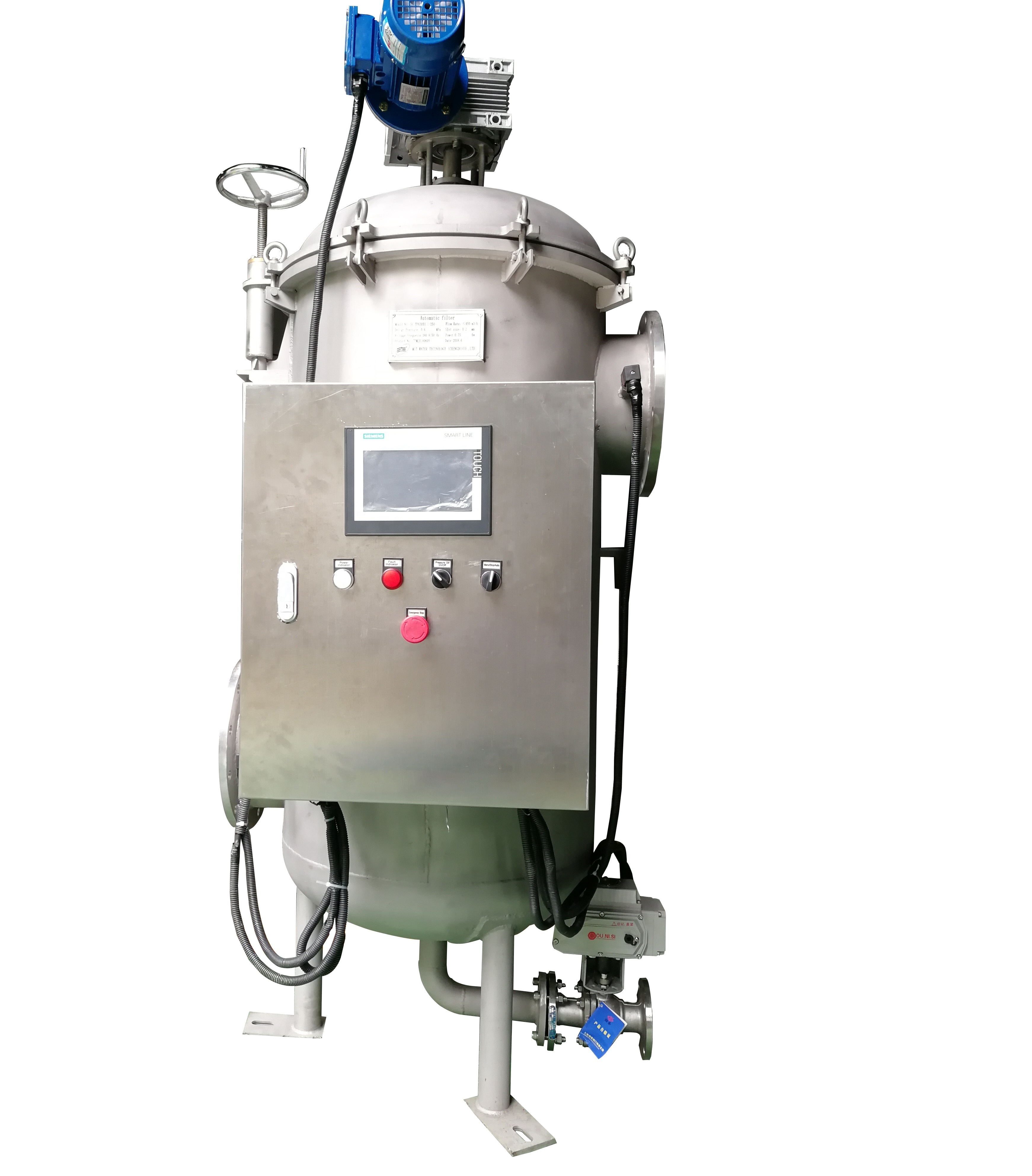 Chemical Self Cleaning Filter for Water Treatment Chimney Manufacturing Plant