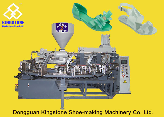 Safe Design Plastic Shoes Making Machine With Servo Motor System