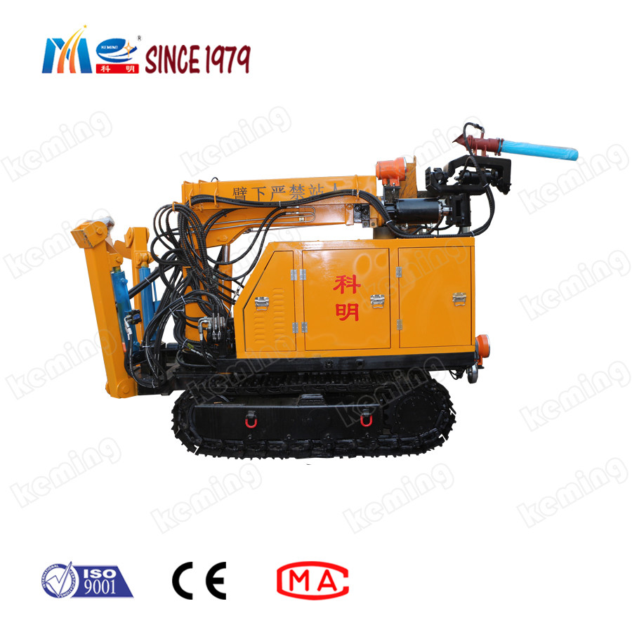 10m3/H Robotic Arm Concrete Shotcrete Machine Dry Mixing
